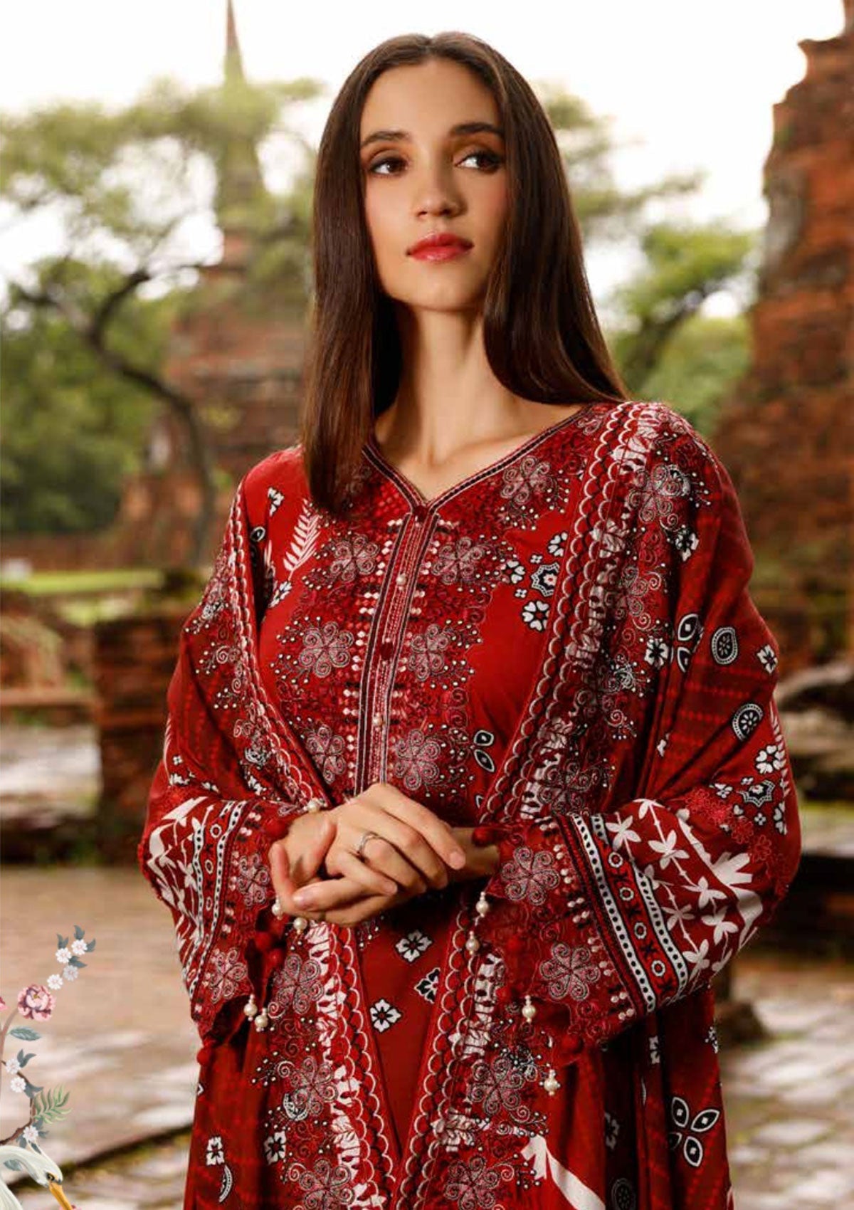 Winter Collection - Nureh - Gardenia - Slub Linen - NWG#78