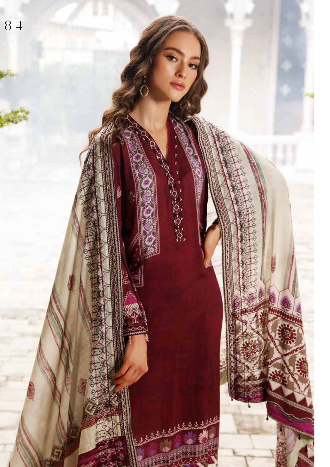 Winter Collection - Nureh - Gardenia - Slub Linen - NWG#84