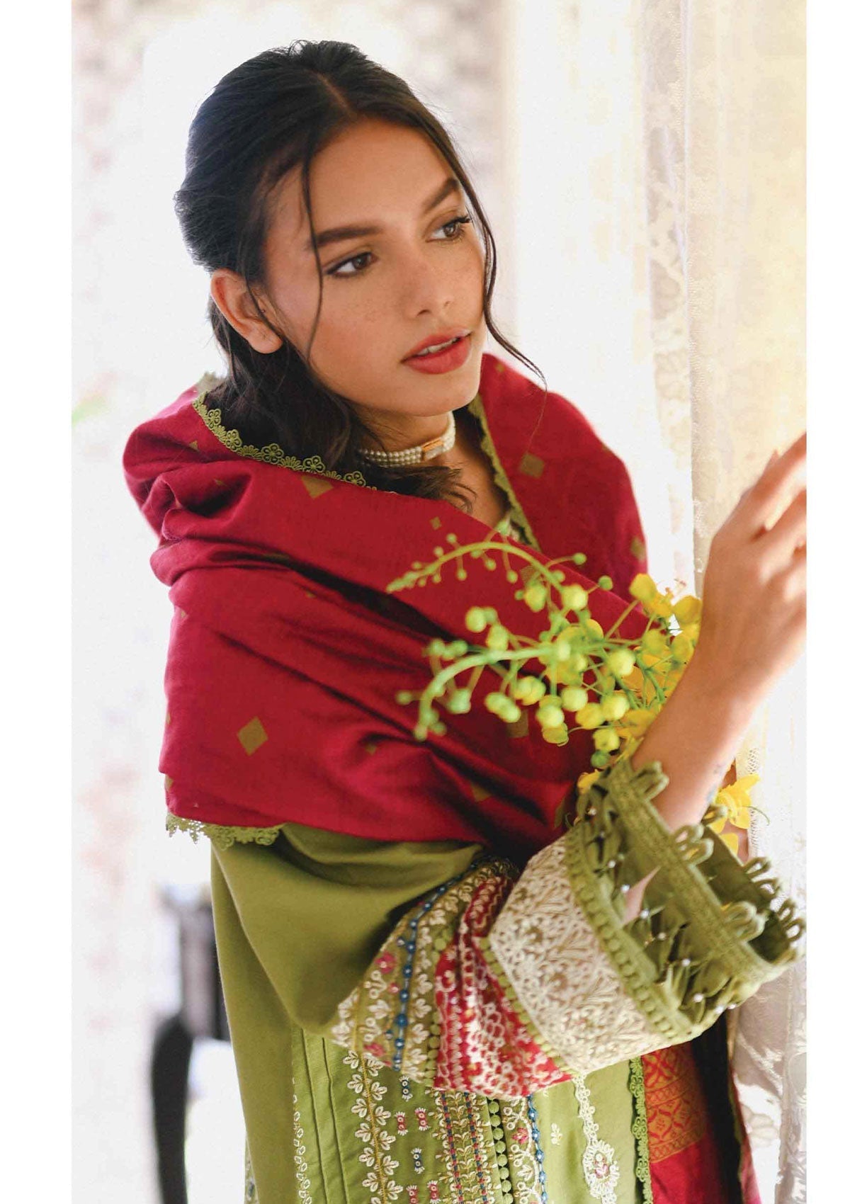 Winter Collection - Qalamkar - Qline - Linen - Anjum - VL#14