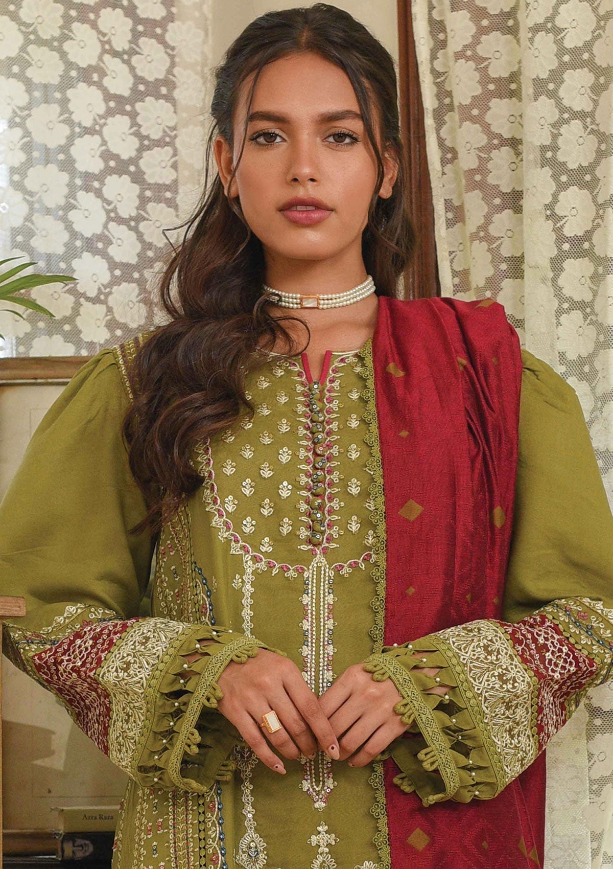 Winter Collection - Qalamkar - Qline - Linen - Anjum - VL#14