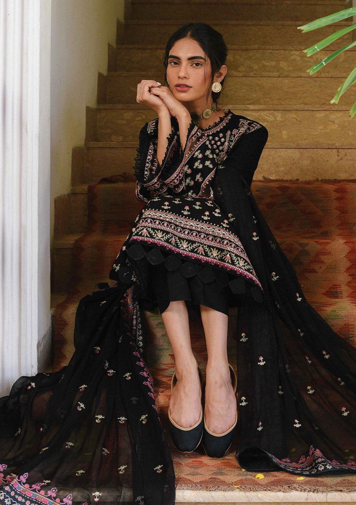 Winter Collection - Qalamkar - Qline - Linen - Erum - VL#15