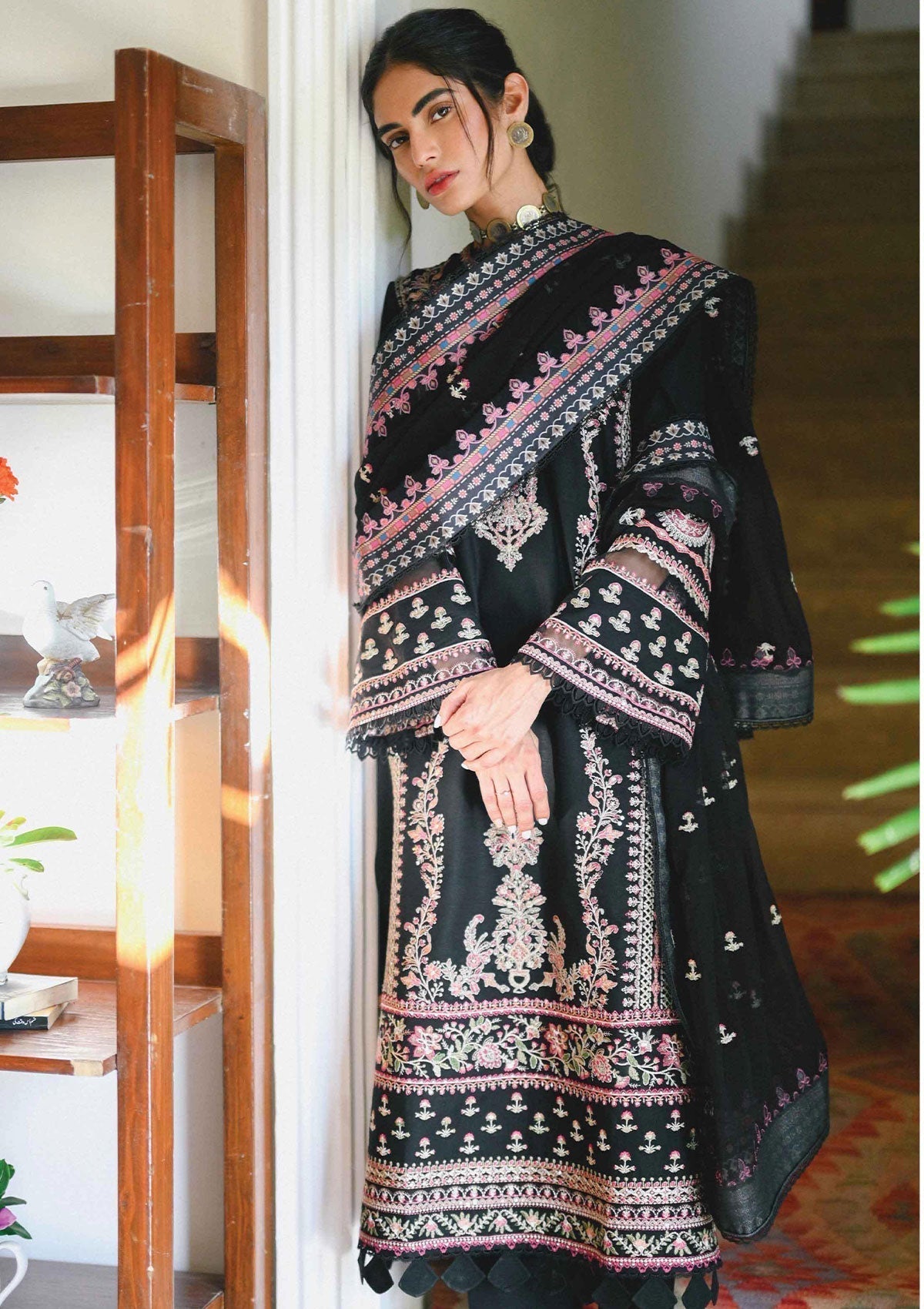 Winter Collection - Qalamkar - Qline - Linen - Erum - VL#15