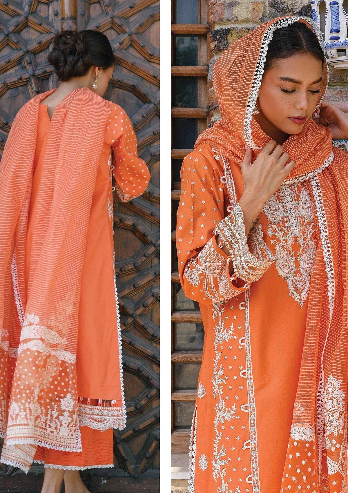 Winter Collection - Qalamkar - Qline - Linen - Mala - VL#3