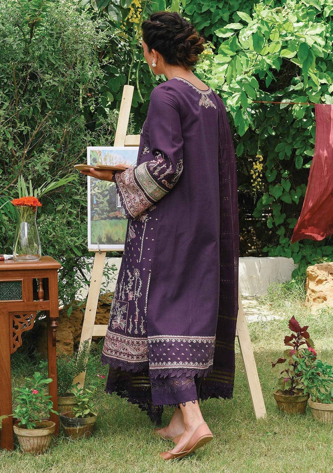 Winter Collection - Qalamkar - Qline - Linen - Mehroze - VL#6