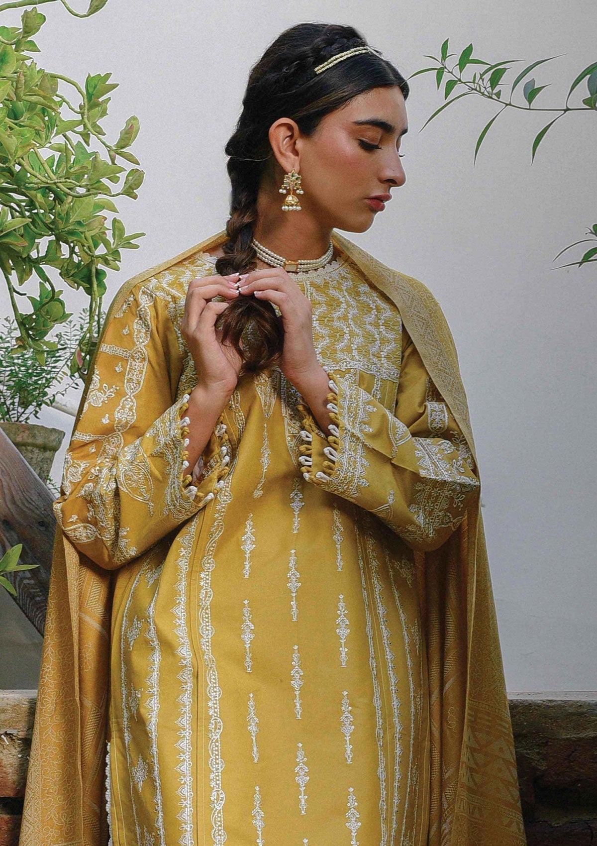 Winter Collection - Qalamkar - Qline - Linen - Roohi - VL#7