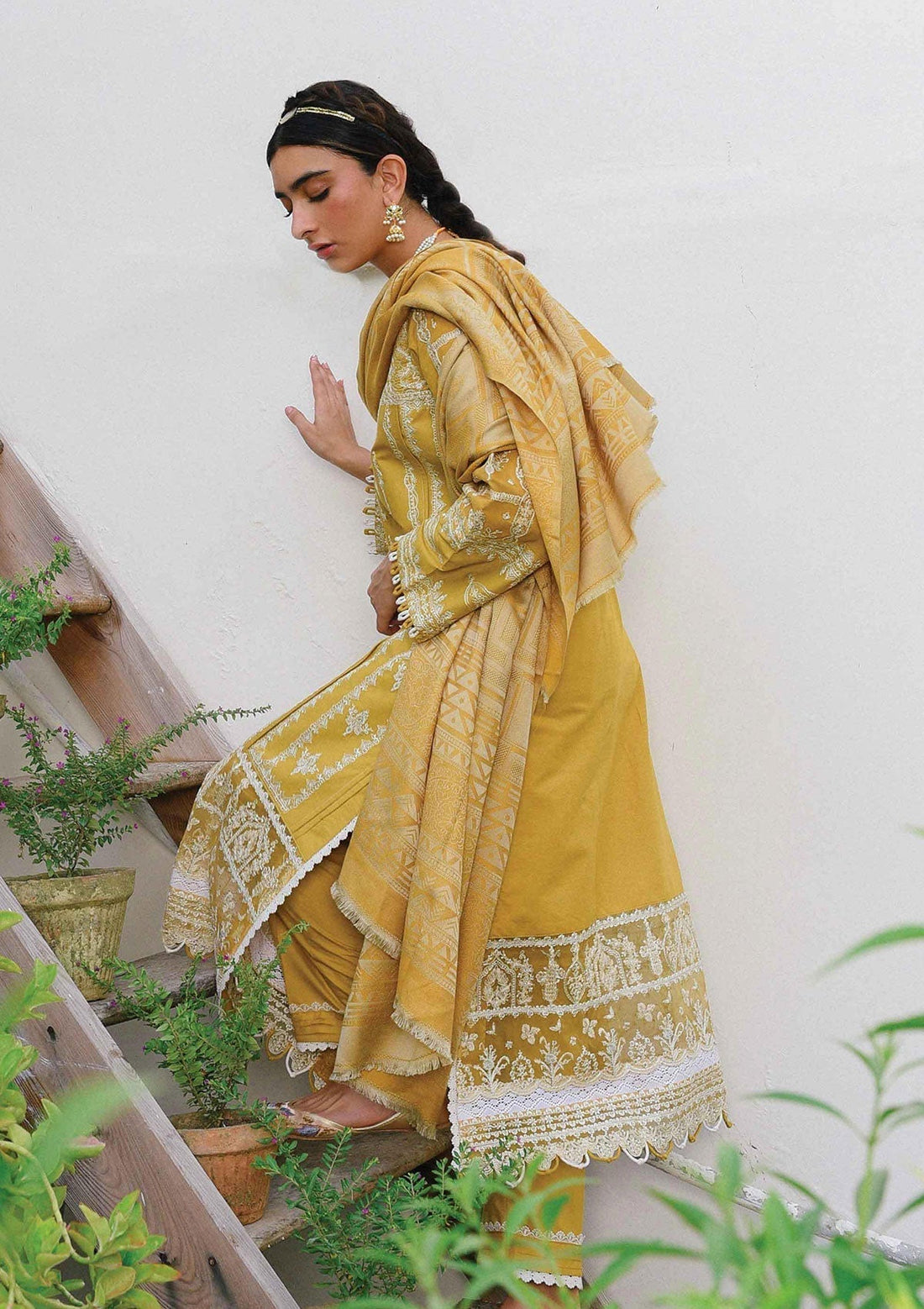 Winter Collection - Qalamkar - Qline - Linen - Roohi - VL#7