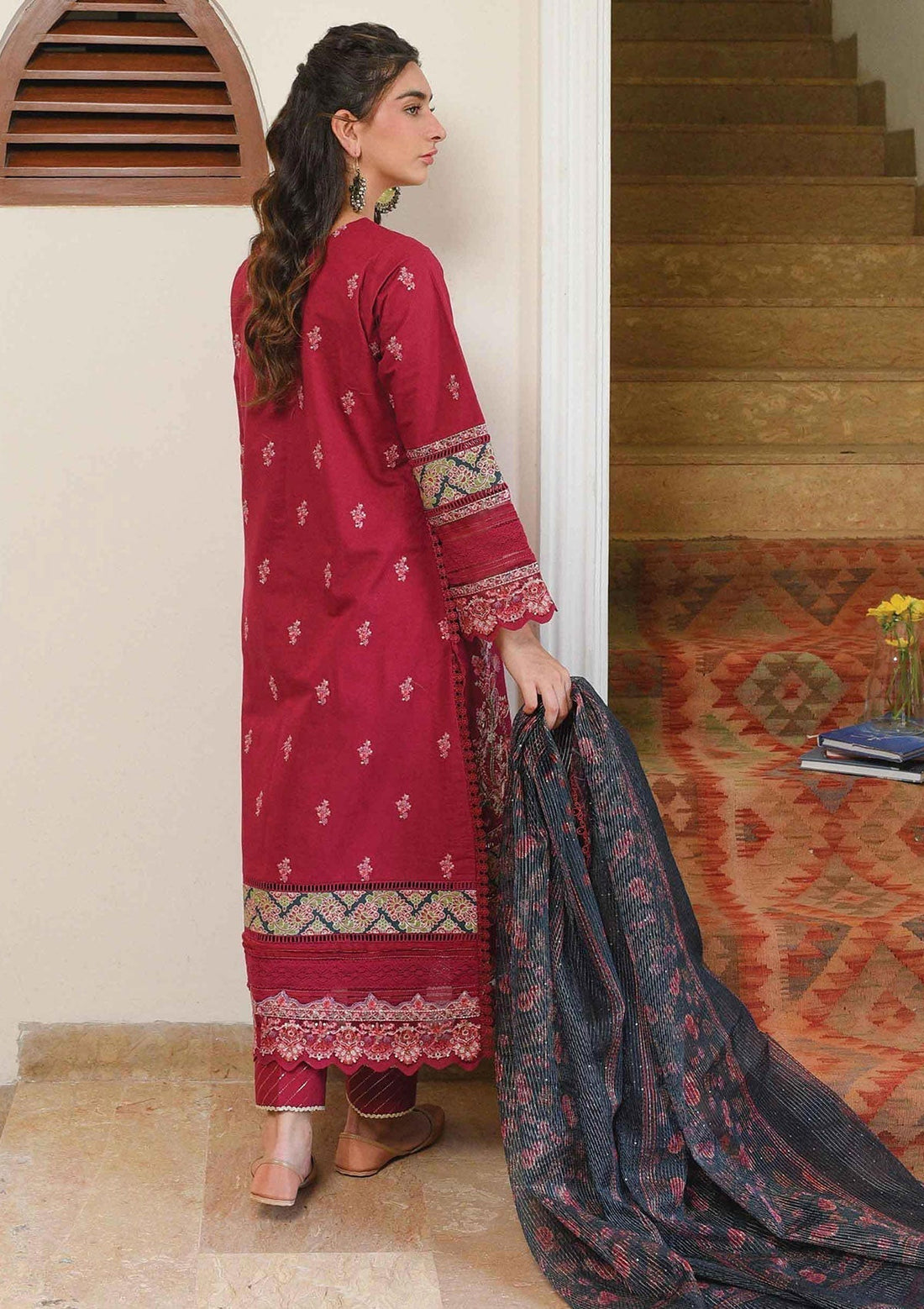 Winter Collection - Qalamkar - Qline - Linen - Sabeeka - VL#4