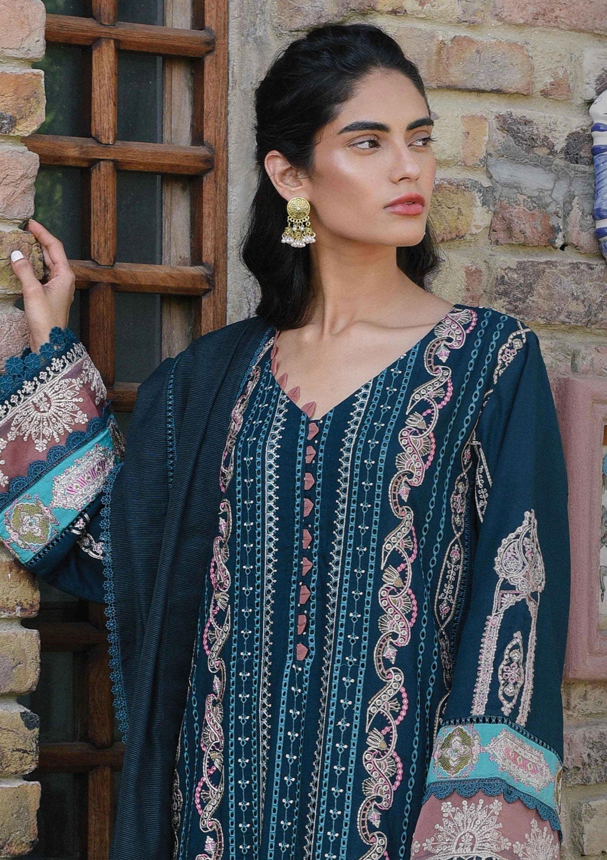 Winter Collection - Qalamkar - Qline - Linen - Zara - VL#2