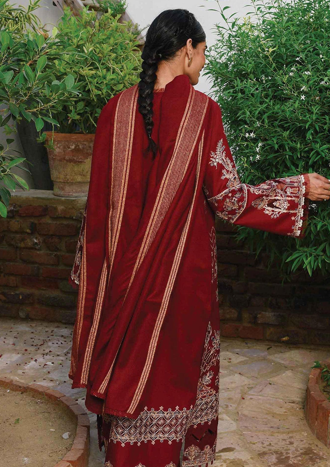 Winter Collection - Qalamkar - Qline - Linen - Zartash - VL#1