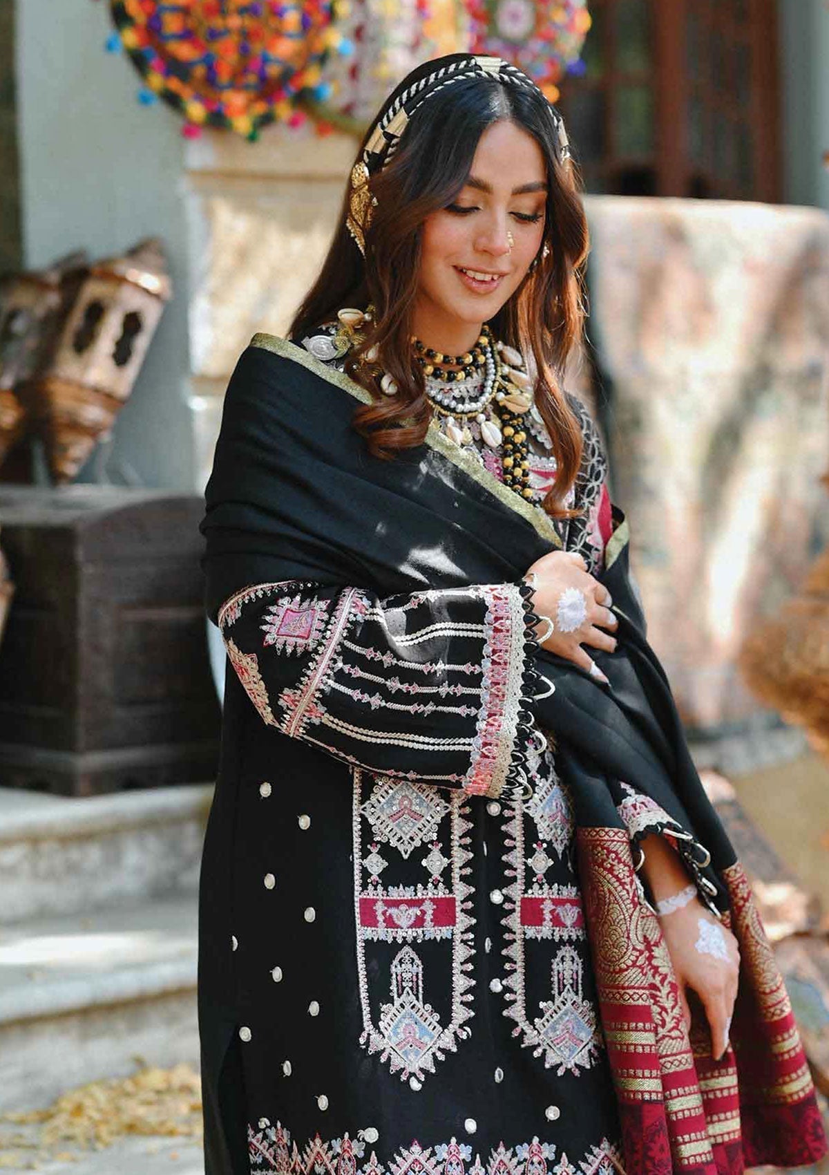 Winter Collection - Qalamkar - Sewni - K#02 (HARAM)