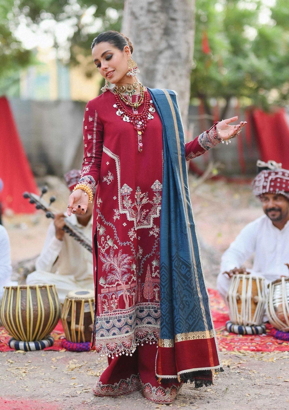 Winter Collection - Qalamkar - Sewni - K#03 (KASHAF)