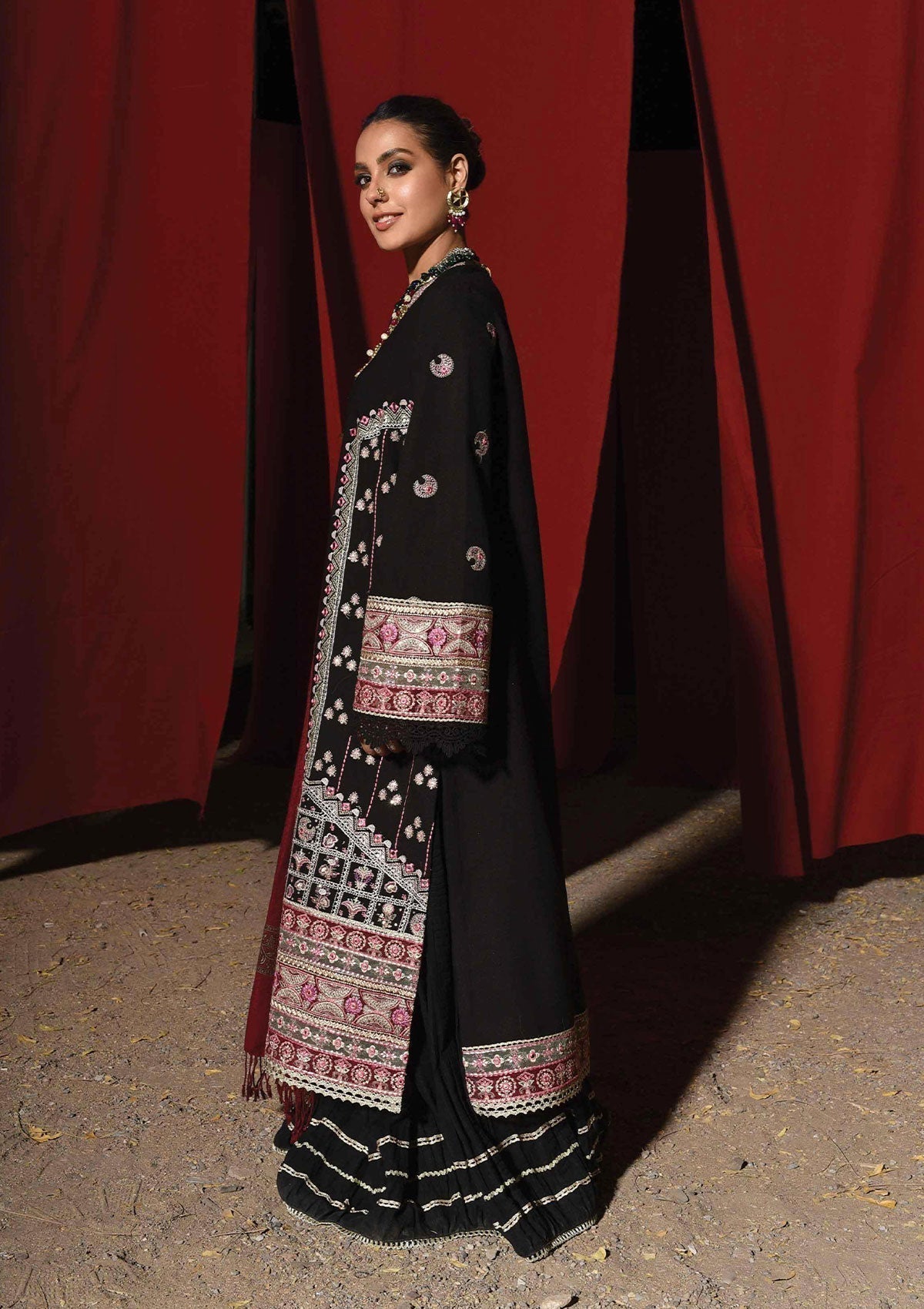 Winter Collection - Qalamkar - Sewni - K#05 (FAHA)