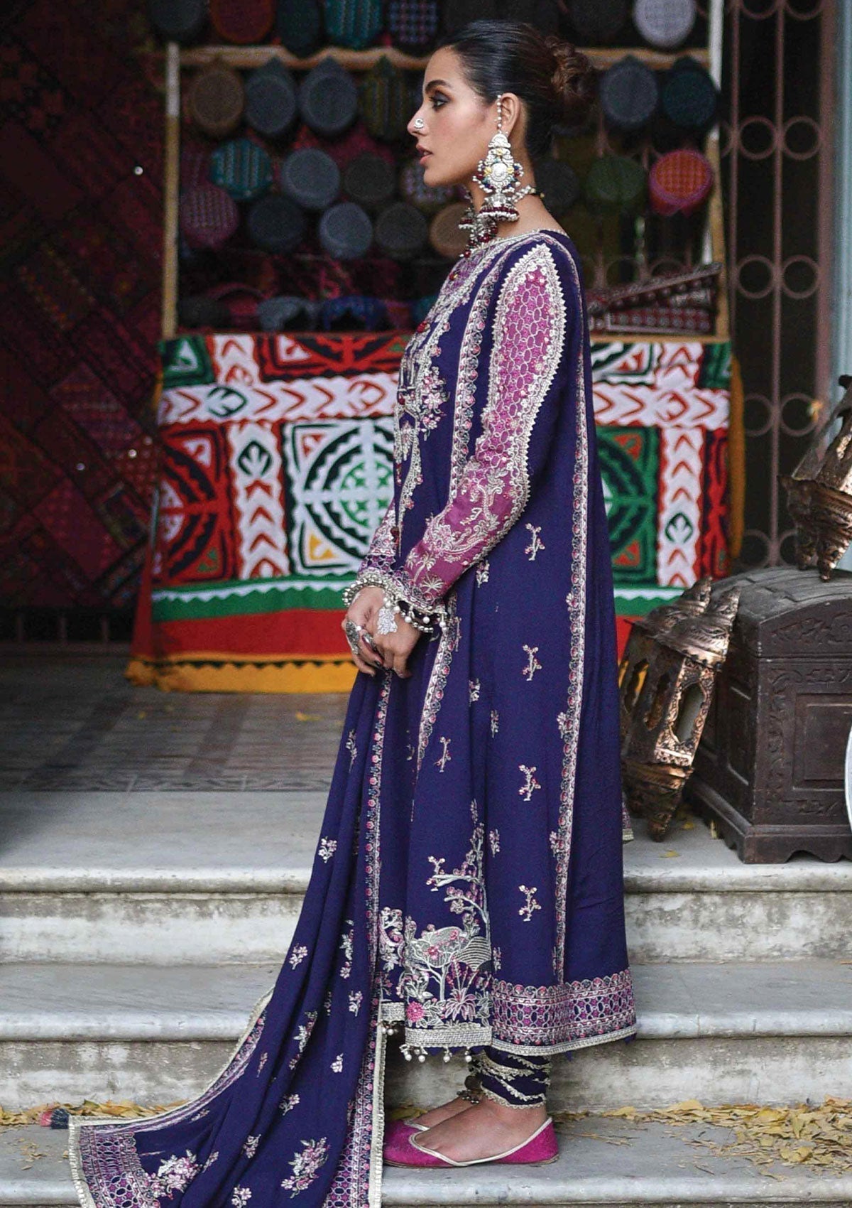 Winter Collection - Qalamkar - Sewni - K#08 (JIYA)
