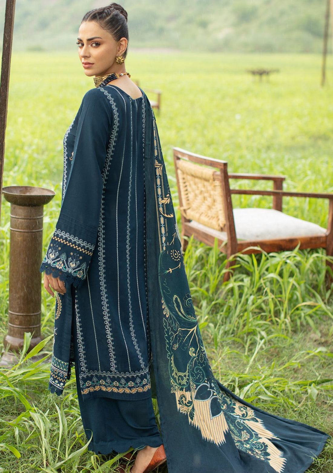 Winter Collection - Ramsha - Reet - Karandi - V06 - R#603