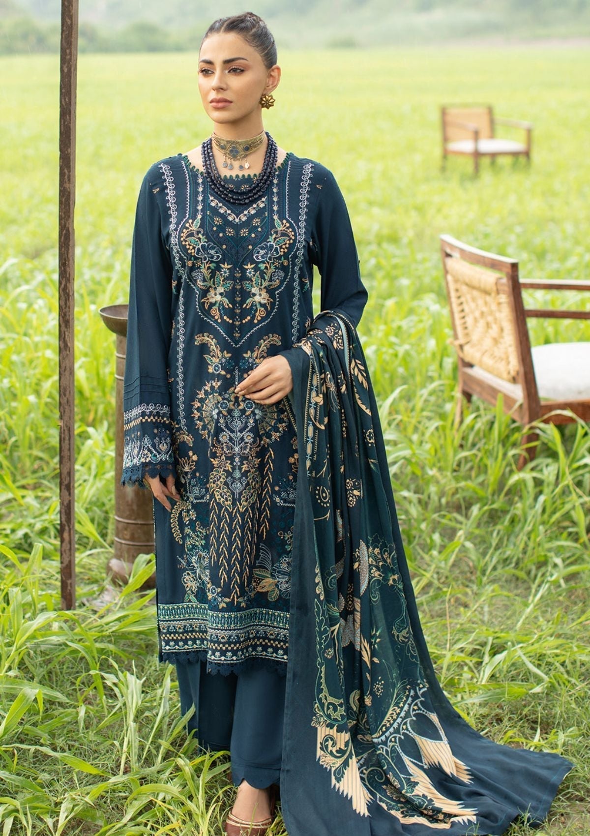 Winter Collection - Ramsha - Reet - Karandi - V06 - R#603
