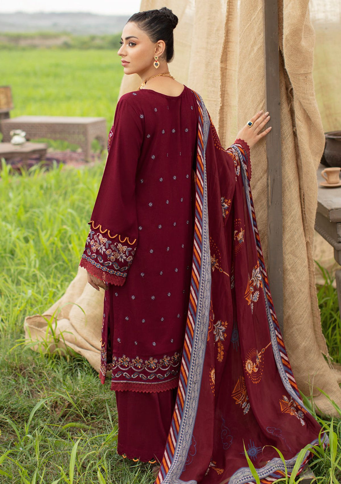 Winter Collection - Ramsha - Reet - Karandi - V06 - R#604