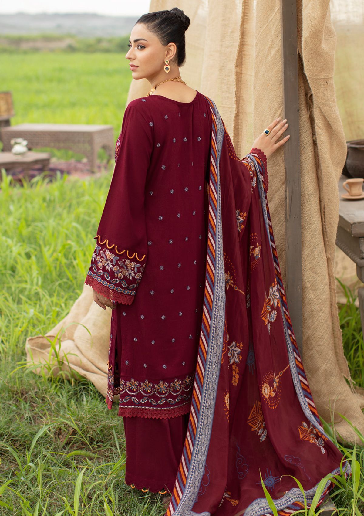 Winter Collection - Ramsha - Reet - Karandi - V06 - R#604