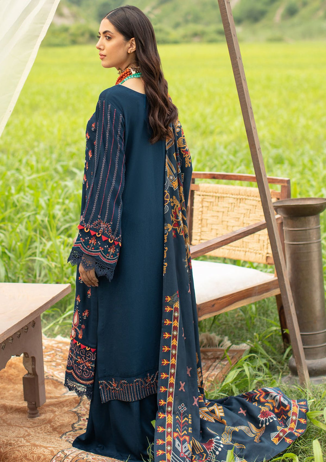Winter Collection - Ramsha - Reet - Karandi - V06 - R#607