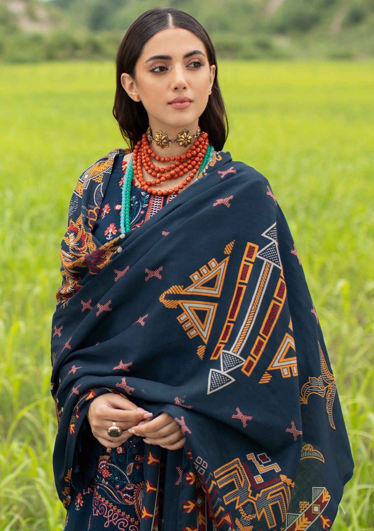 Winter Collection - Ramsha - Reet - Karandi - V06 - R#607