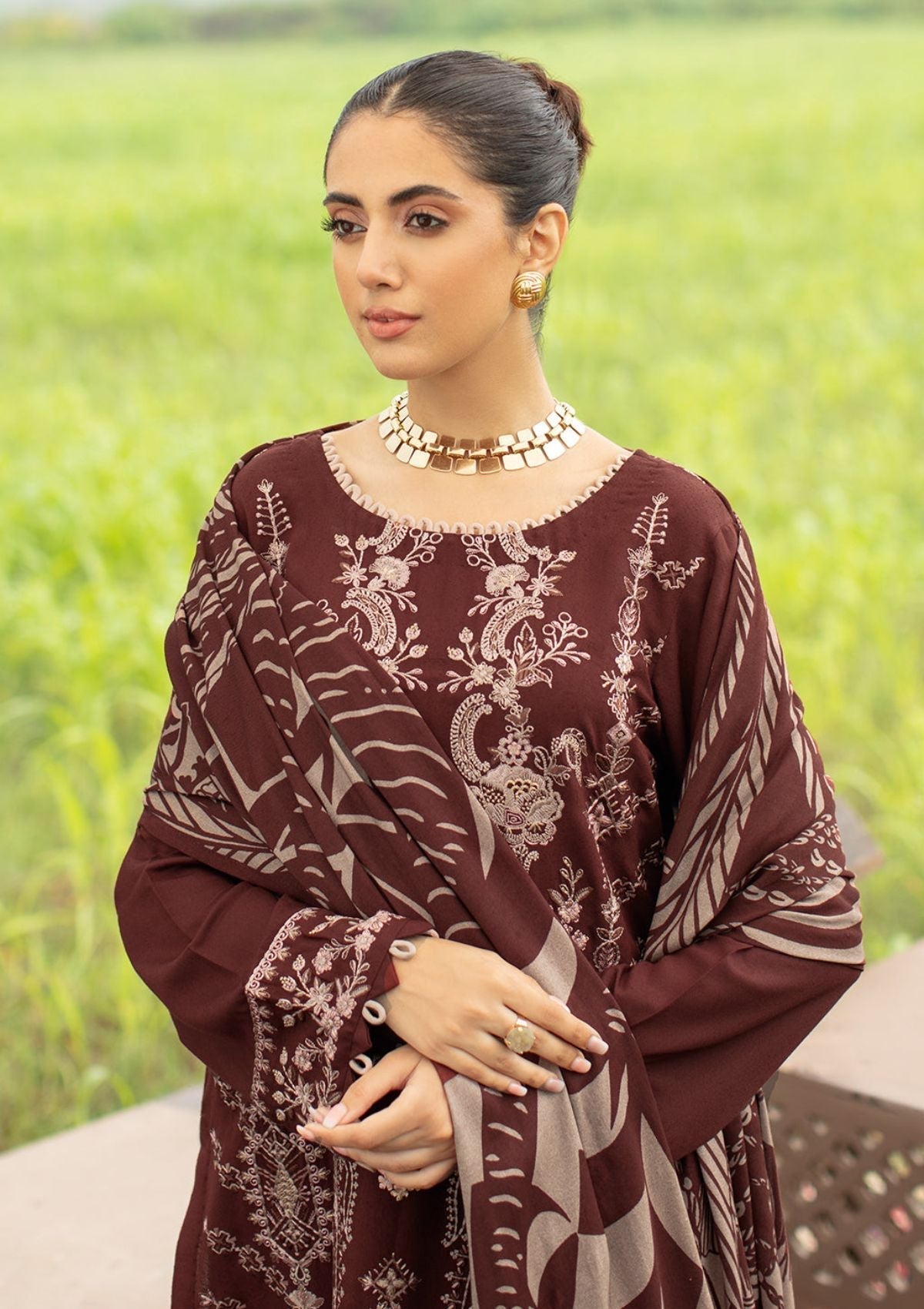 Winter Collection - Ramsha - Reet - Karandi - V06 - R#608