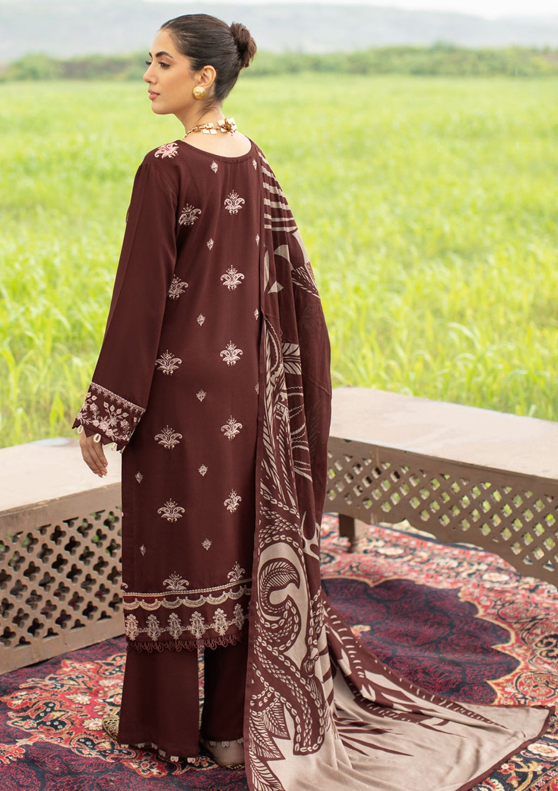 Winter Collection - Ramsha - Reet - Karandi - V06 - R#608