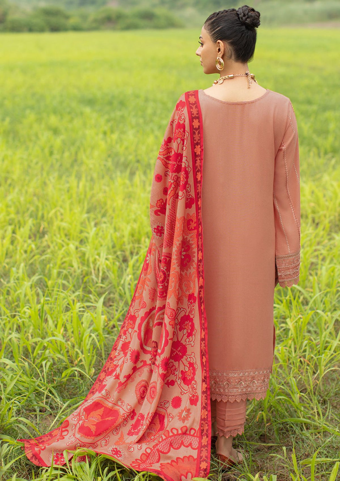 Winter Collection - Ramsha - Reet - Karandi - V06 - R#609