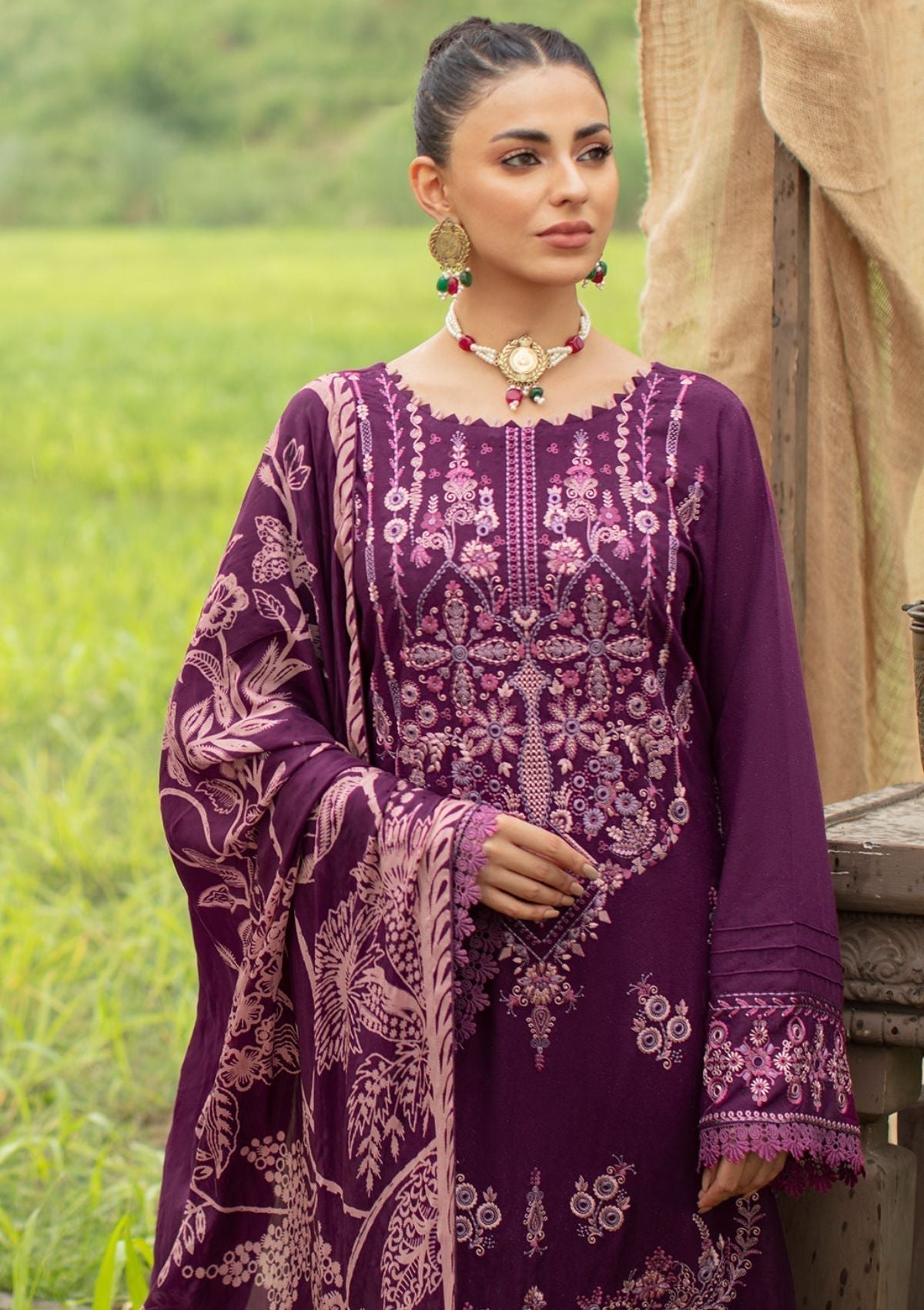 Winter Collection - Ramsha - Reet - Karandi - V06 - R#610