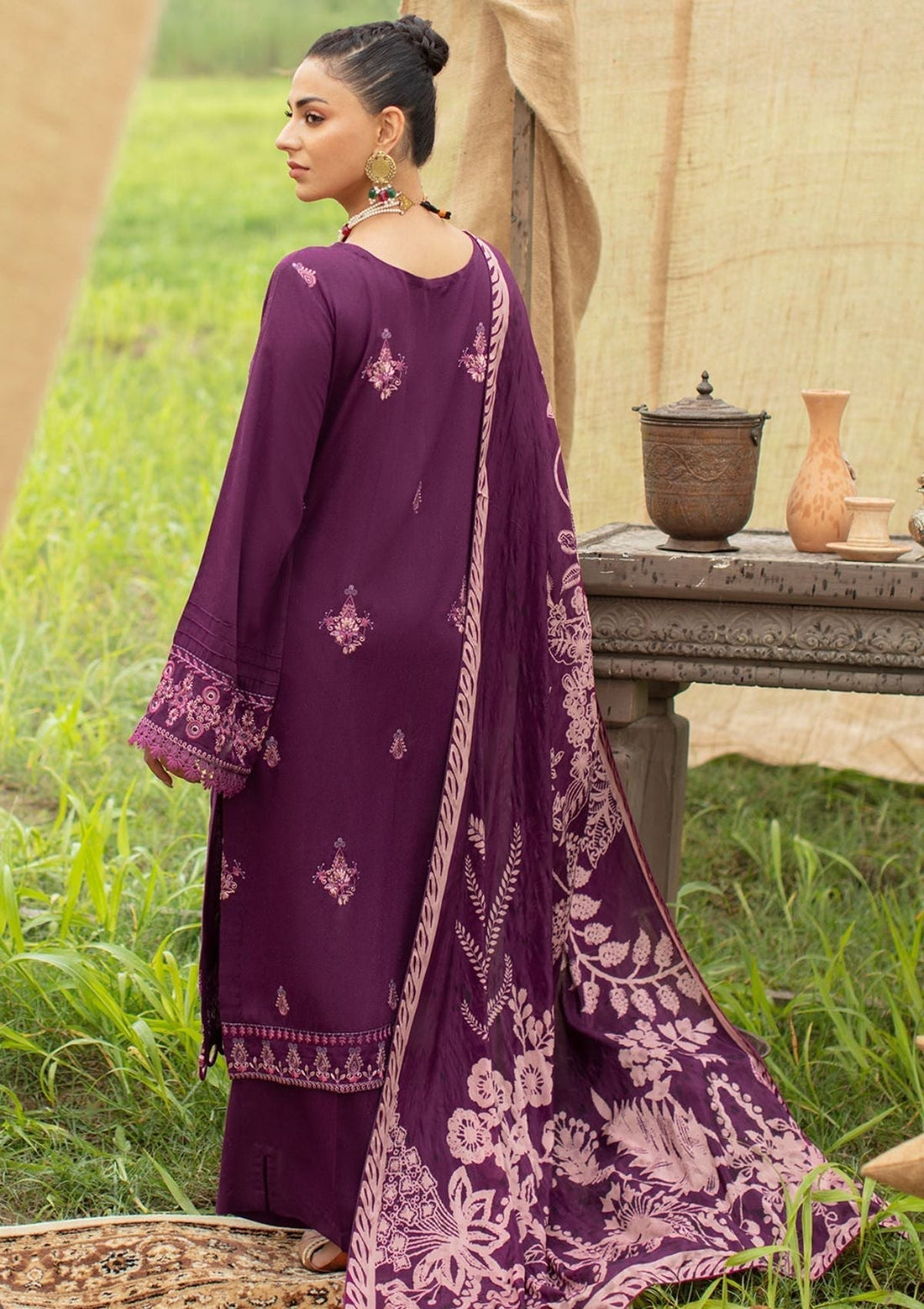 Winter Collection - Ramsha - Reet - Karandi - V06 - R#610