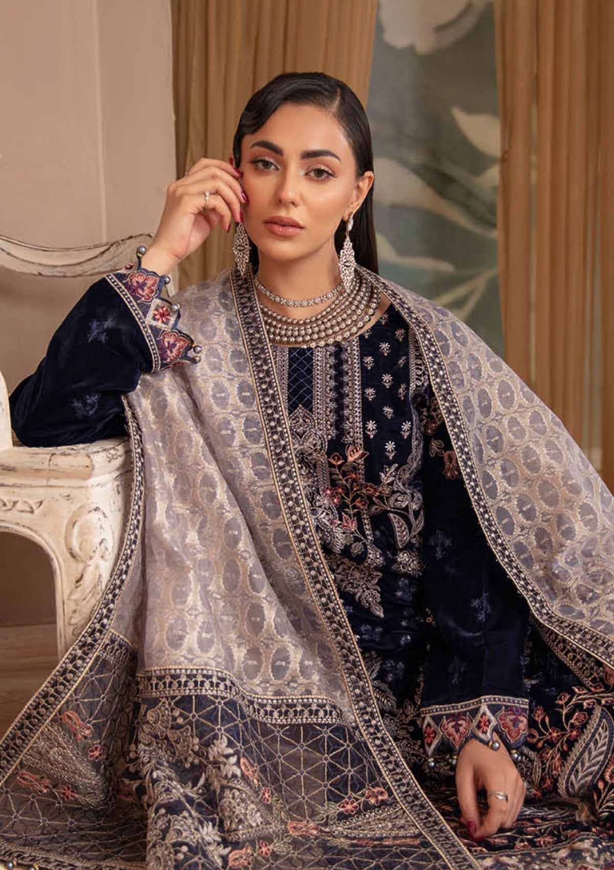 Winter Collection - Ramsha - Velvet - V05 - V#501