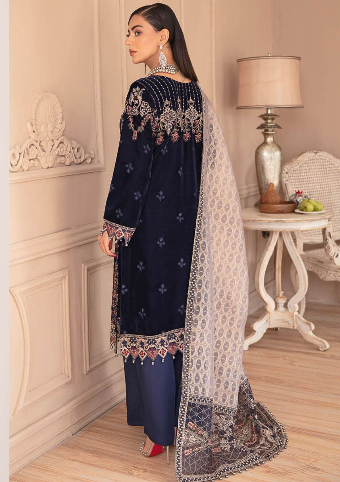 Winter Collection - Ramsha - Velvet - V05 - V#501