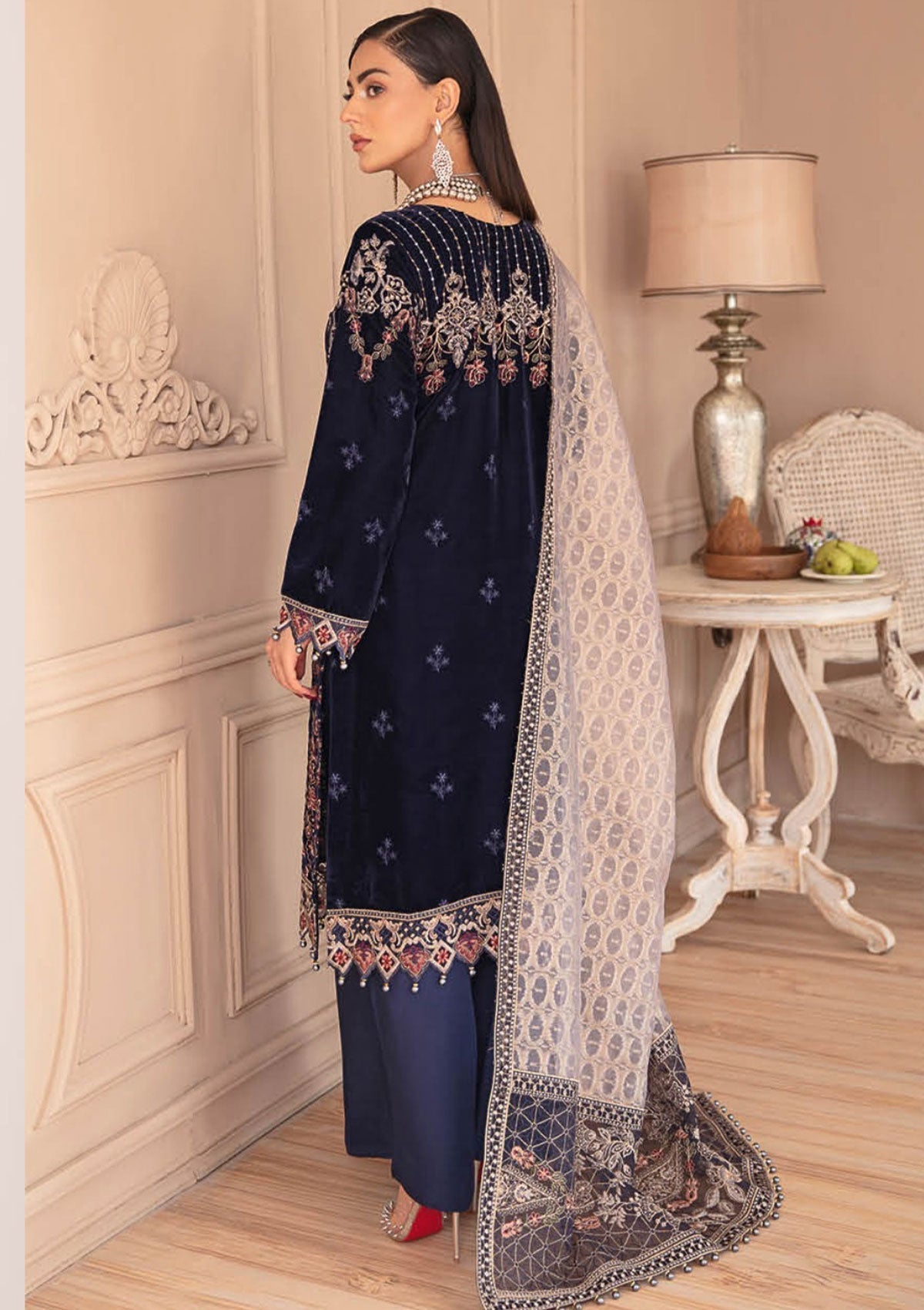Winter Collection - Ramsha - Velvet - V05 - V#501