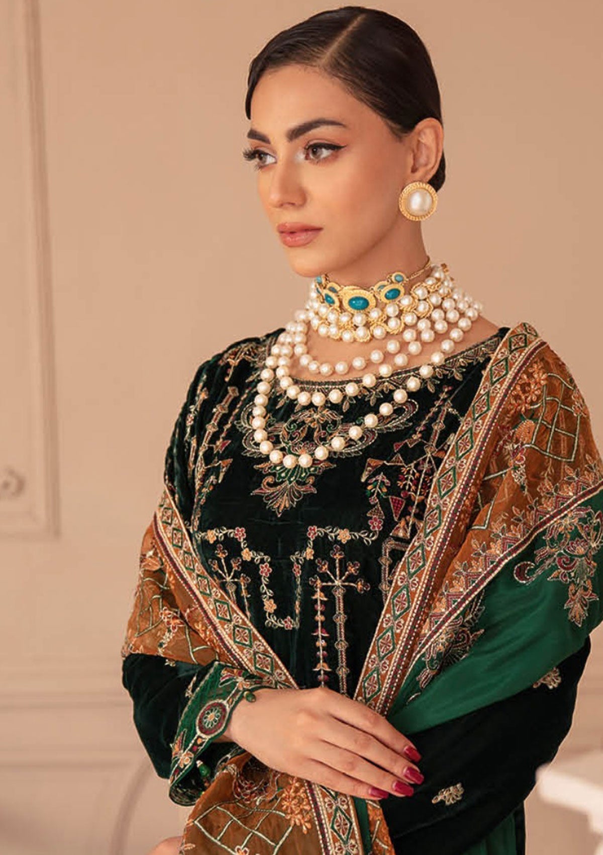 Winter Collection - Ramsha - Velvet - V05 - V#502