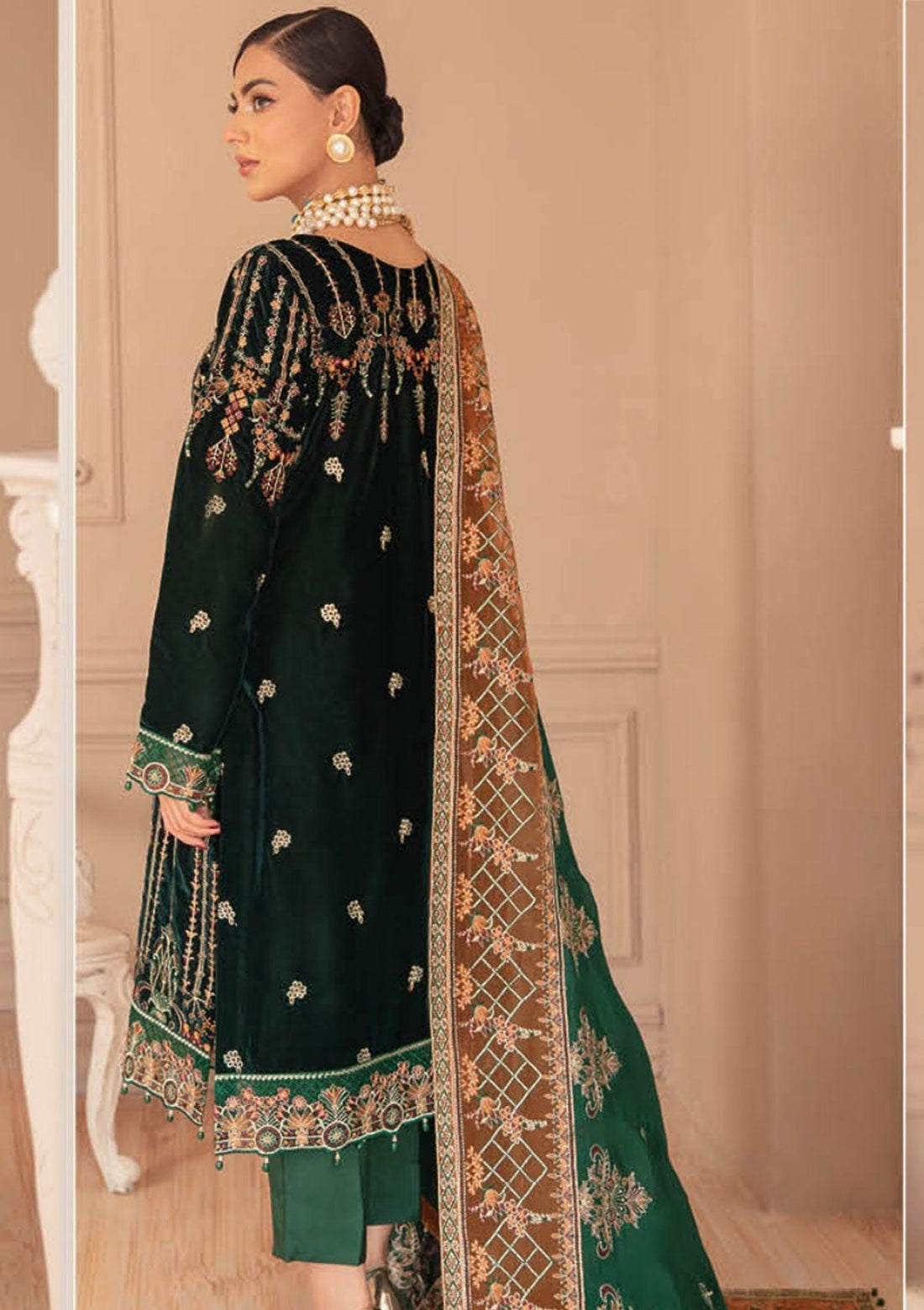 Winter Collection - Ramsha - Velvet - V05 - V#502