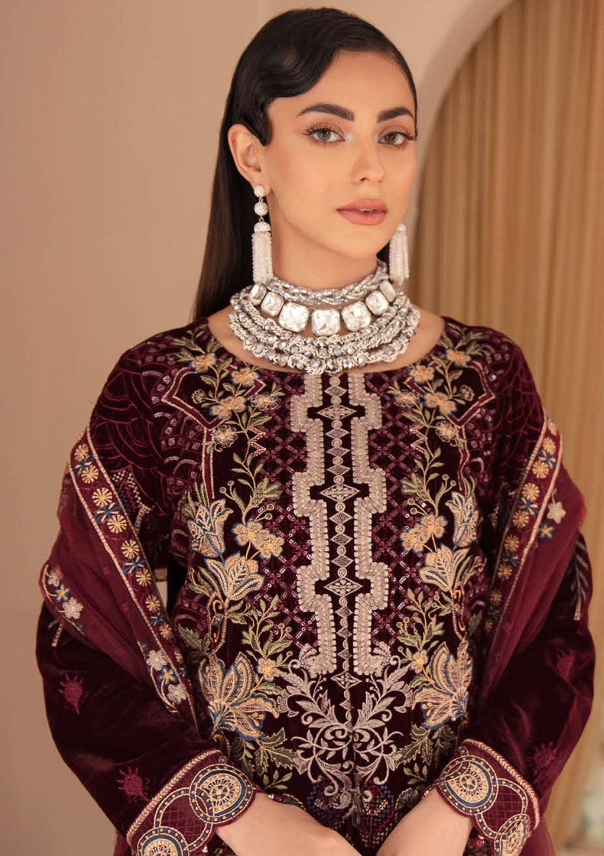 Winter Collection - Ramsha - Velvet - V05 - V#503
