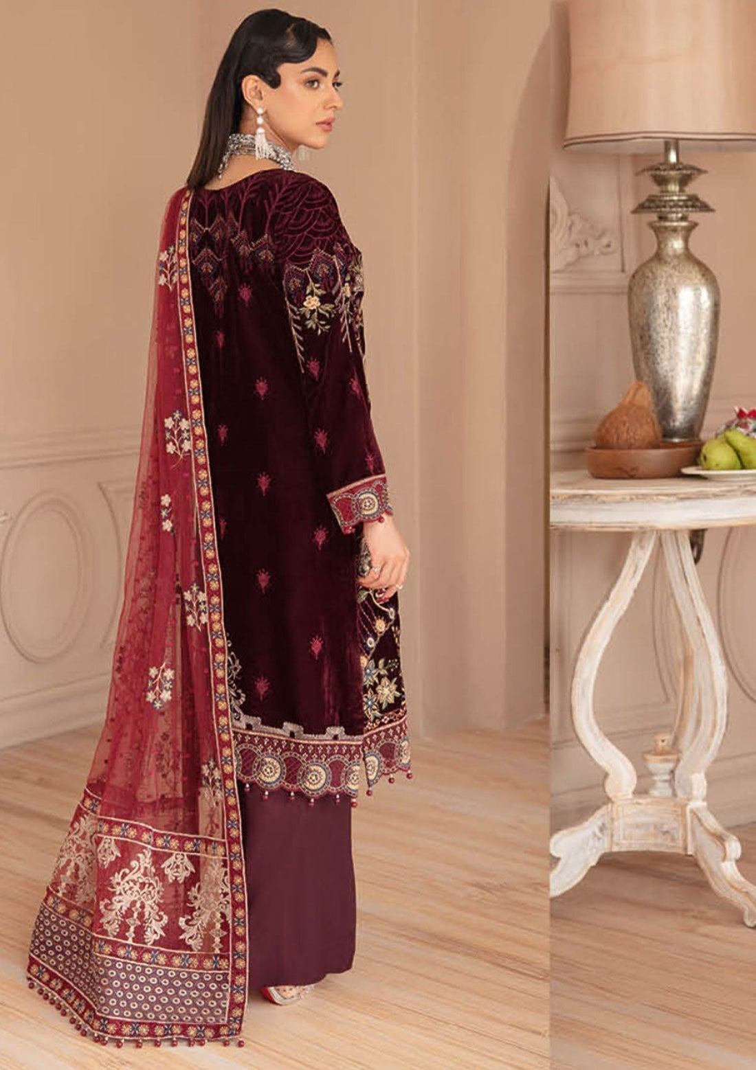 Winter Collection - Ramsha - Velvet - V05 - V#503