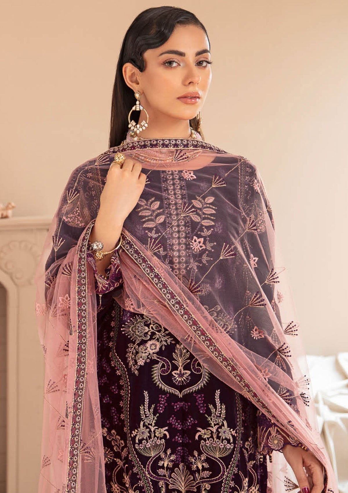 Winter Collection - Ramsha - Velvet - V05 - V#505