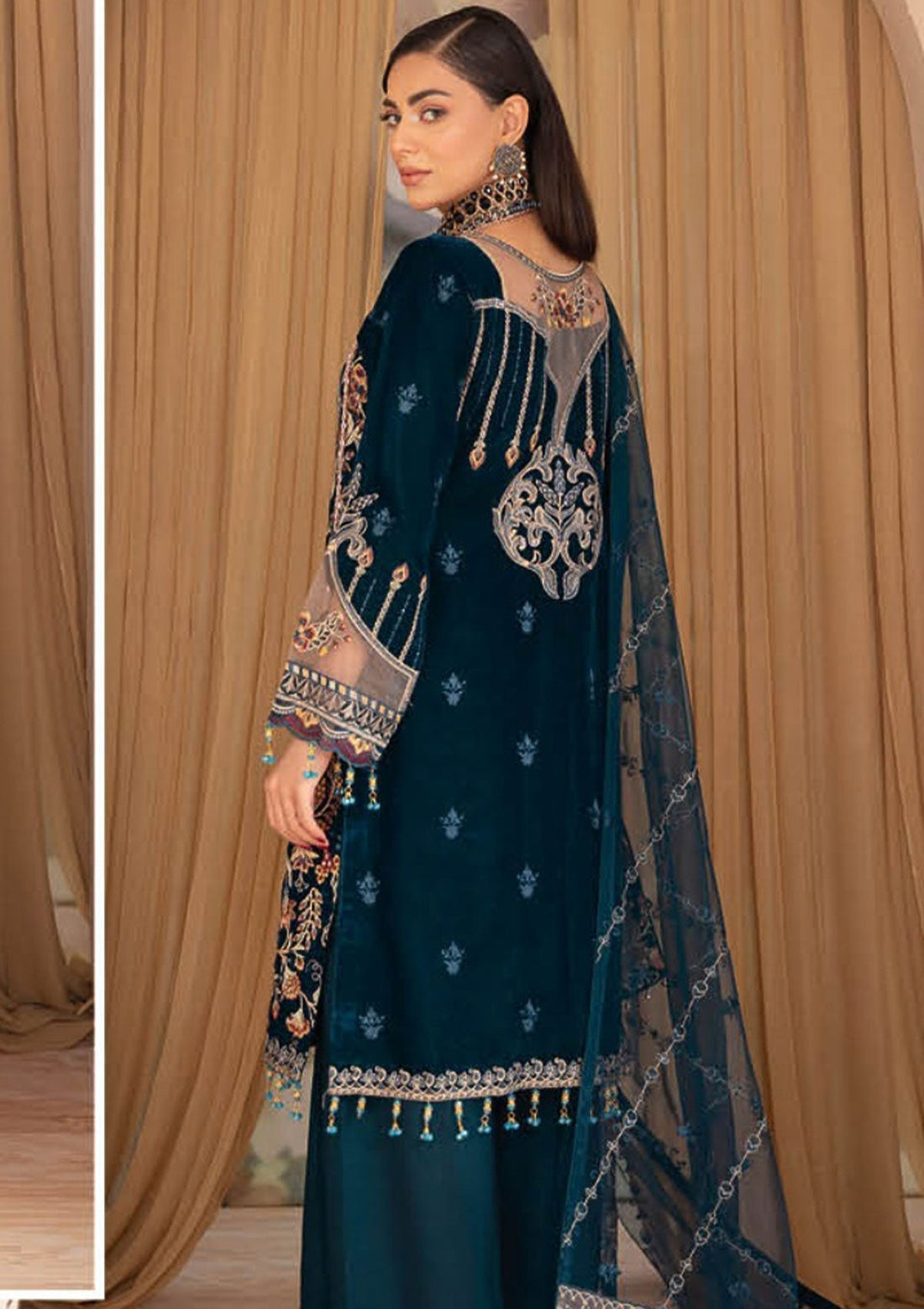 Winter Collection - Ramsha - Velvet - V05 - V#506