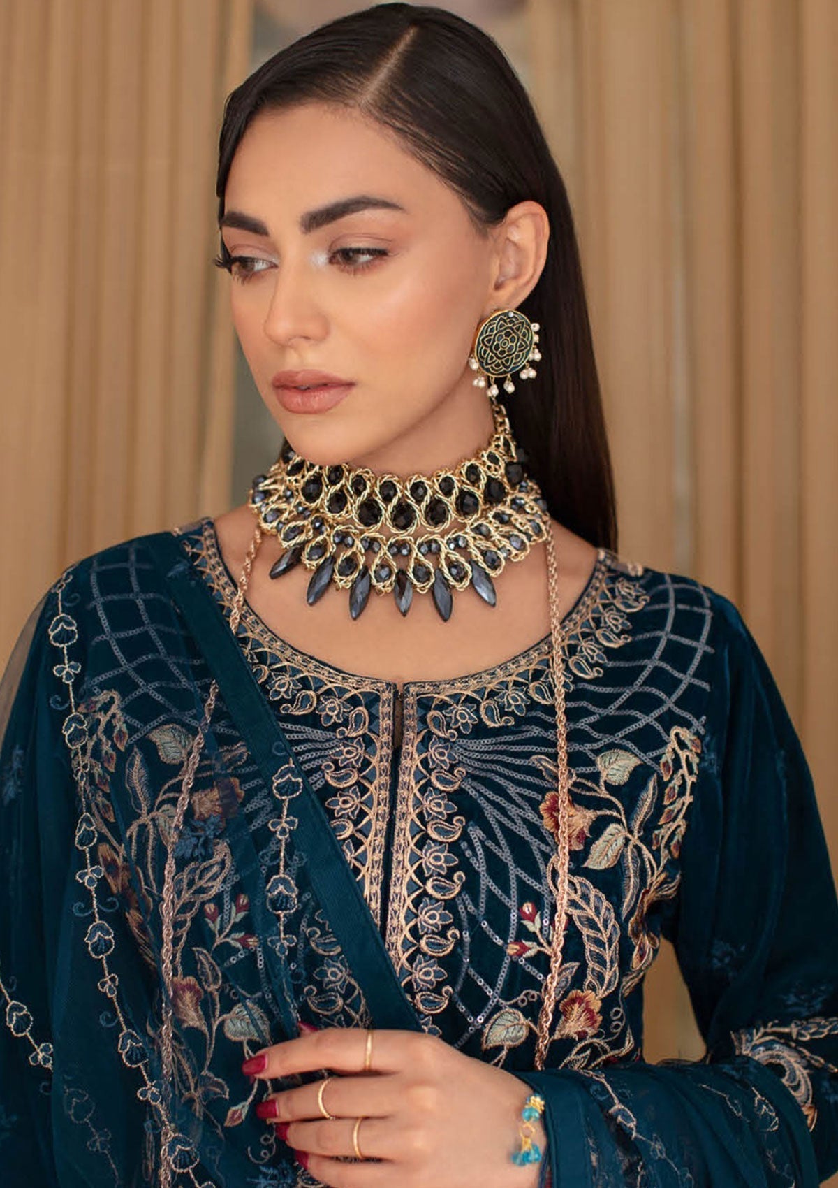 Winter Collection - Ramsha - Velvet - V05 - V#506