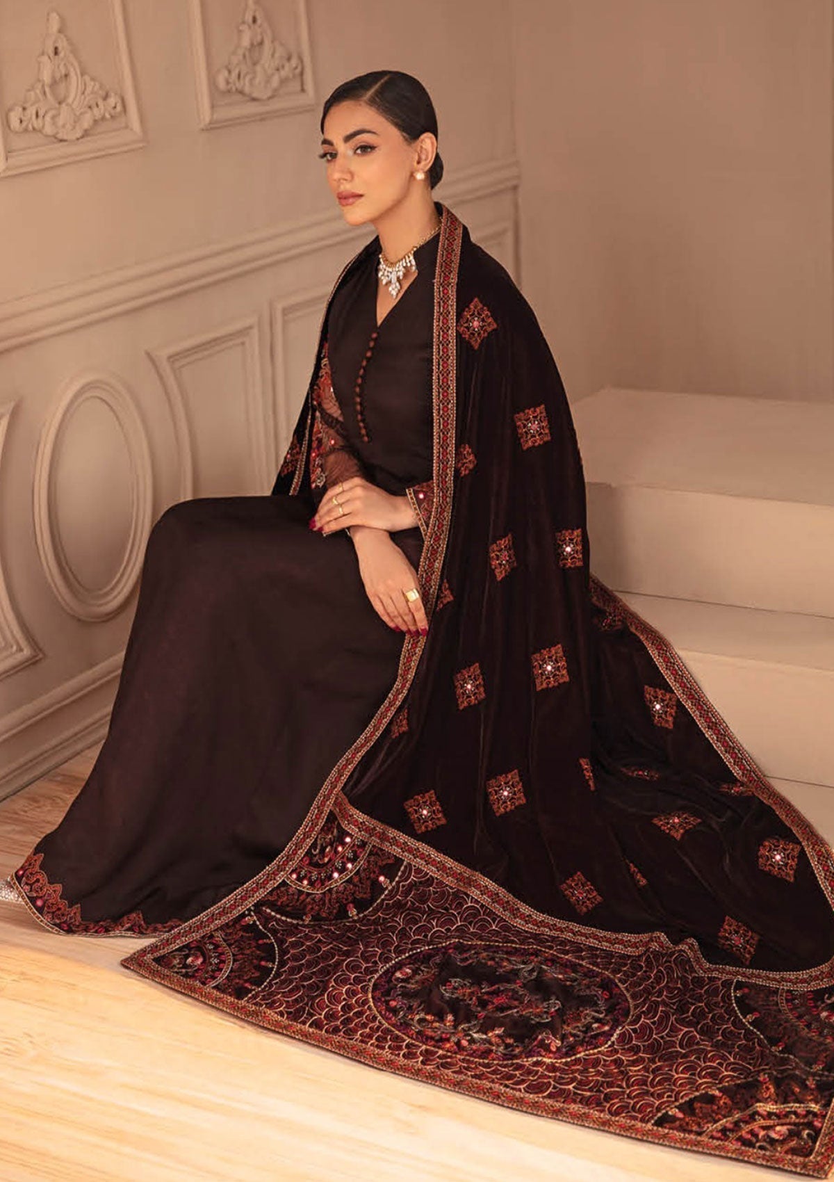 Winter Collection - Ramsha - Velvet - V05 - V#507