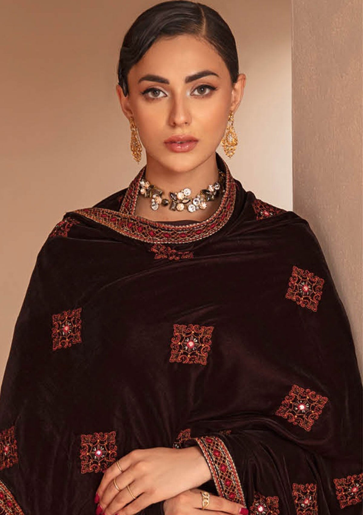 Winter Collection - Ramsha - Velvet - V05 - V#507