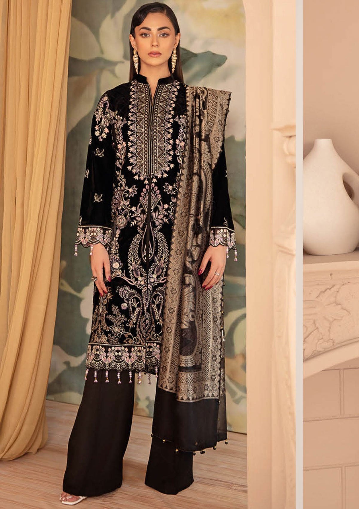 Winter Collection - Ramsha - Velvet - V05 - V#508