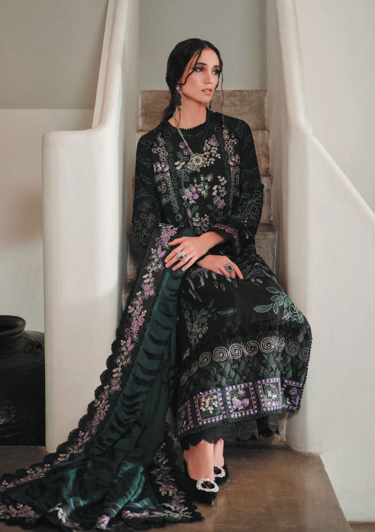 Winter Collection - Republic  - Danayah - DU#05 (kohila)