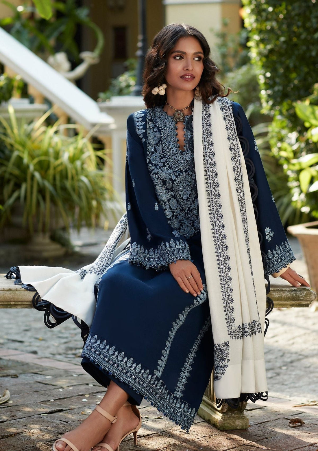 Winter Collection - Zaha - Unstitched - D#1 - Elmas