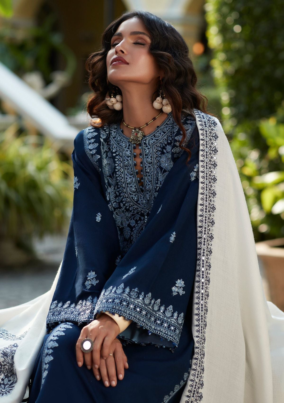 Winter Collection - Zaha - Unstitched - D#1 - Elmas