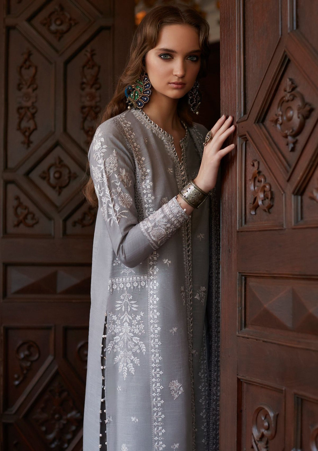 Winter Collection - Zaha - Unstitched - D#10 - Gul