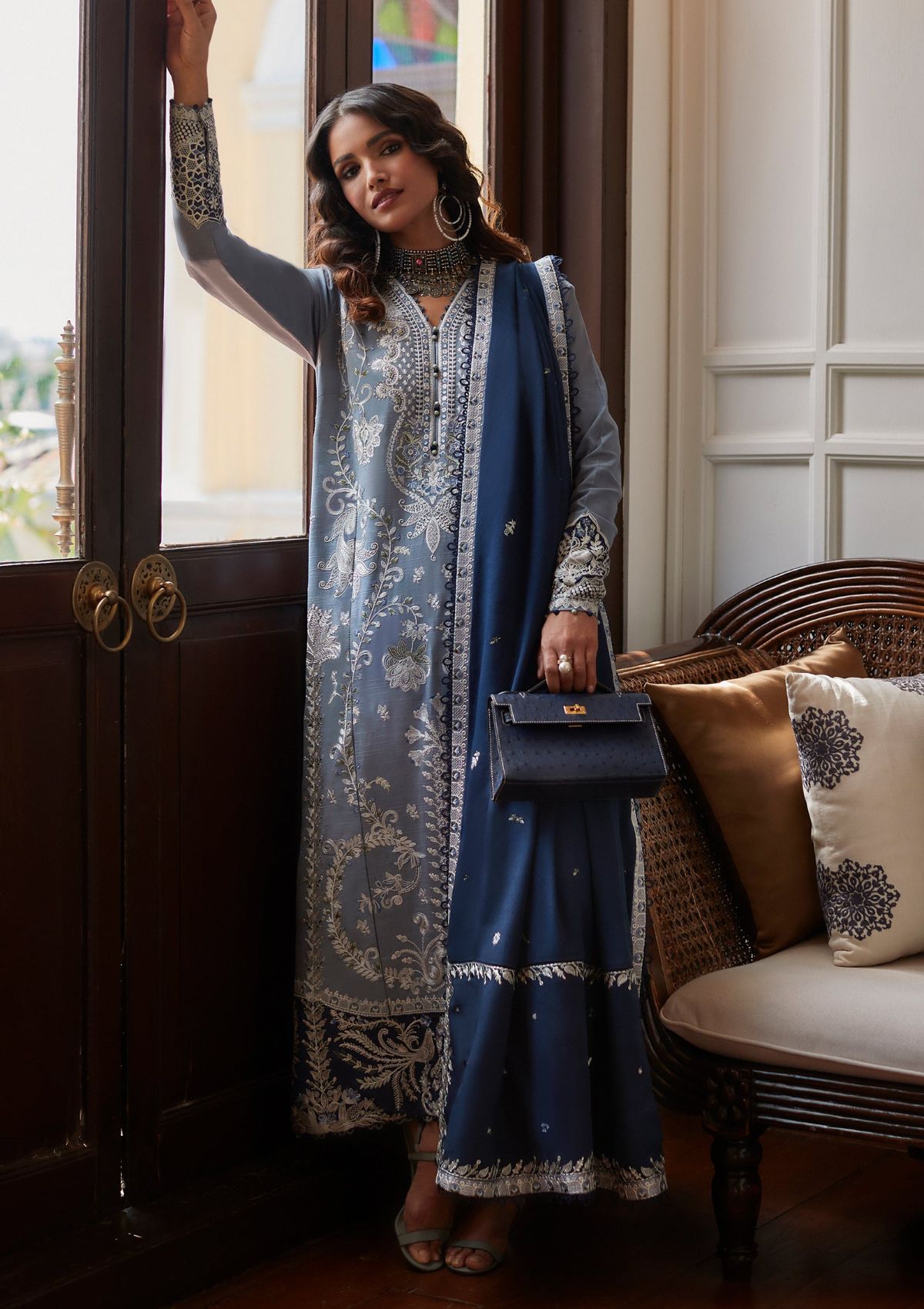 Winter Collection - Zaha - Unstitched - D#11 - Parisa