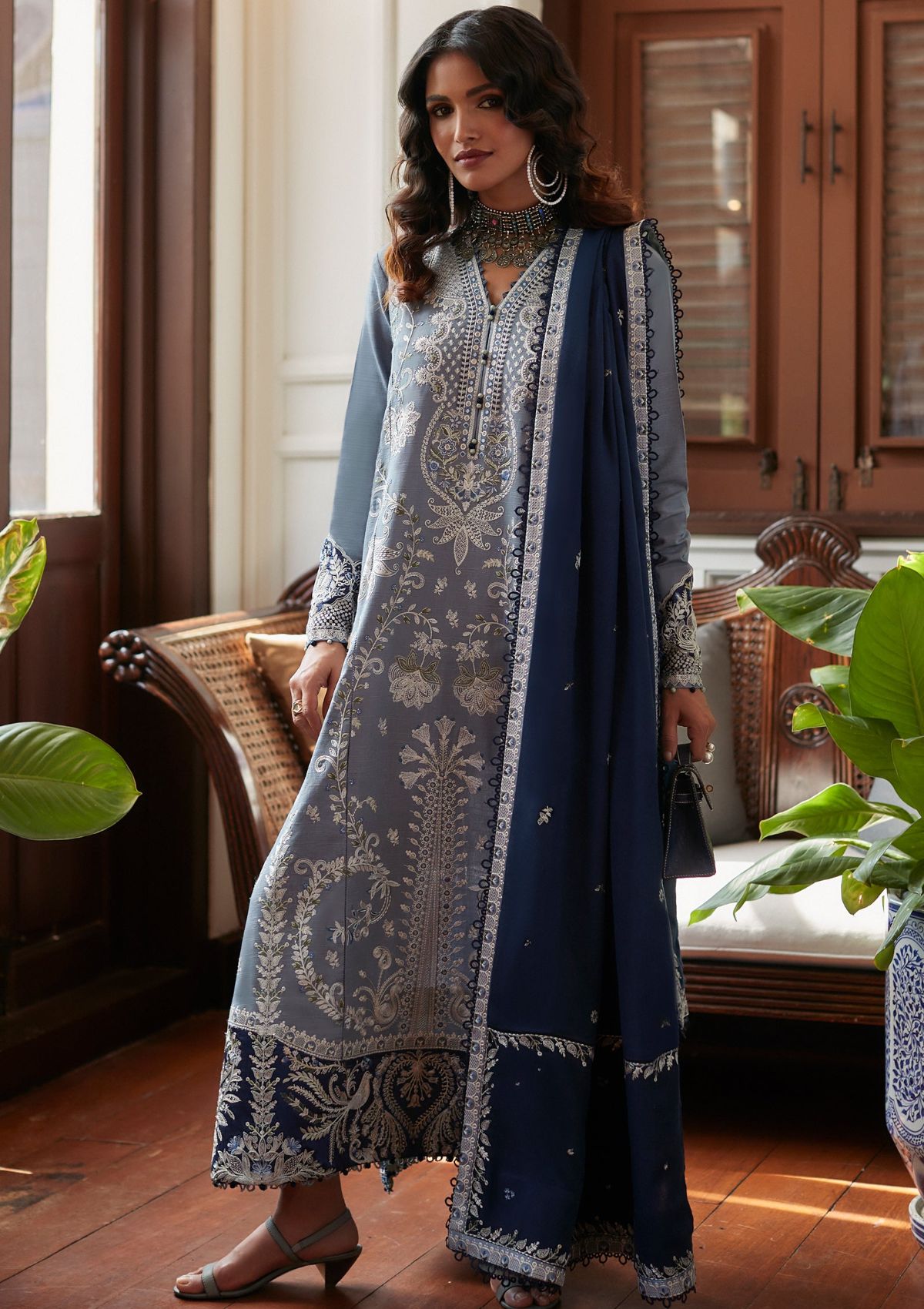 Winter Collection - Zaha - Unstitched - D#11 - Parisa