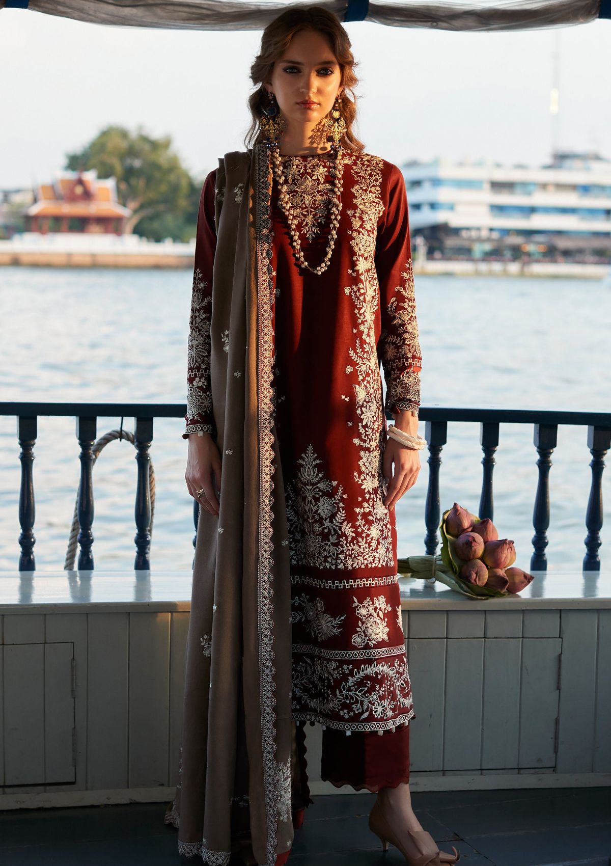 Winter Collection - Zaha - Unstitched - D#12 - Meliha