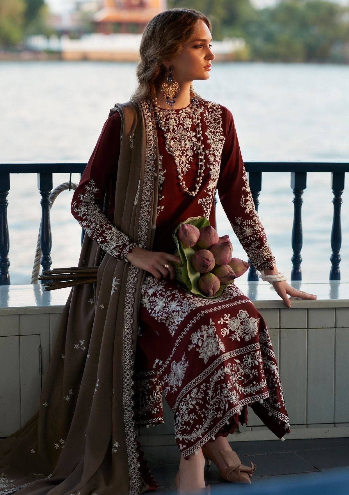 Winter Collection - Zaha - Unstitched - D#12 - Meliha