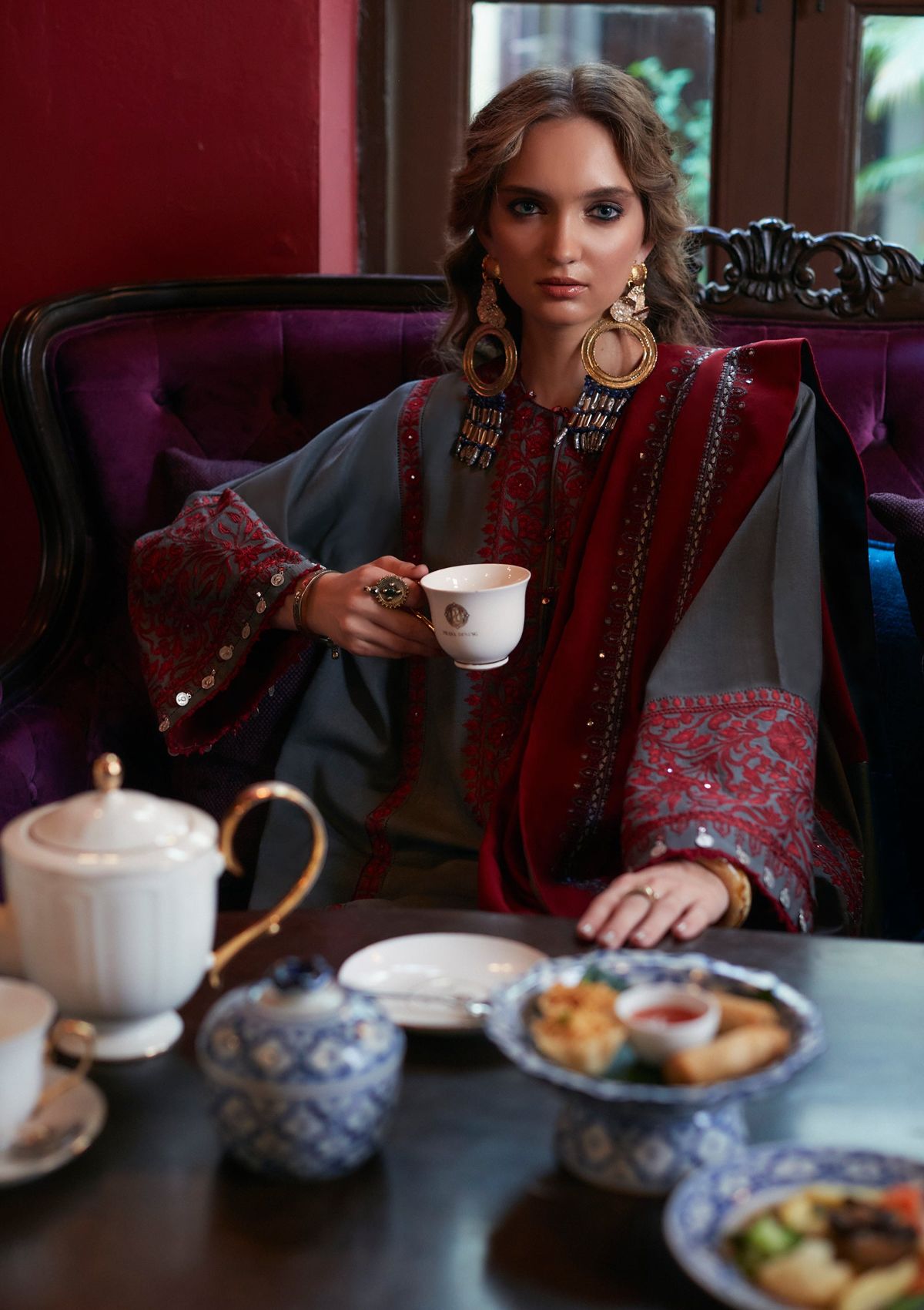 Winter Collection - Zaha - Unstitched - D#14 - Nehir